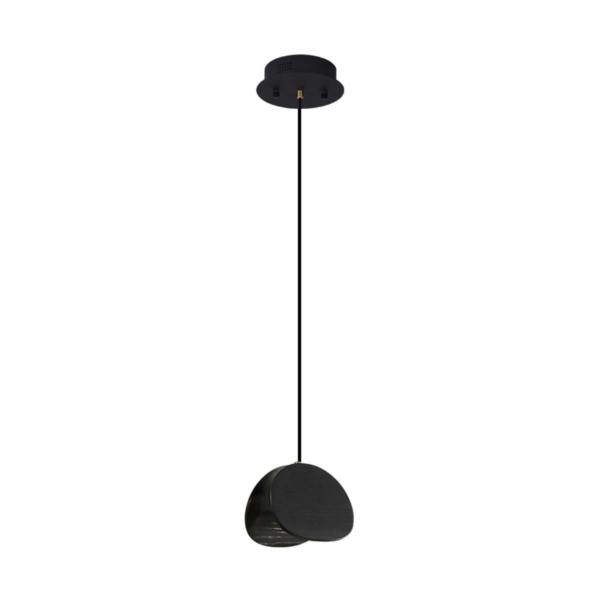Orbit Fold Wood Pendant Light
