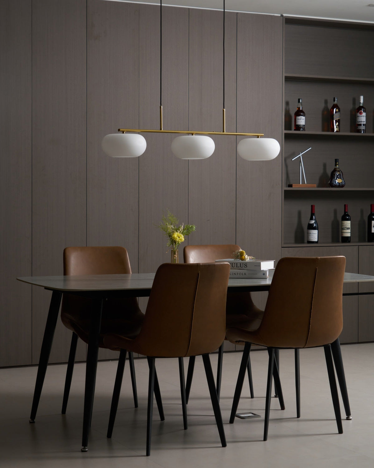 Sculptural Pendant Light