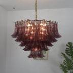 Amethyst Bloom Chandelier