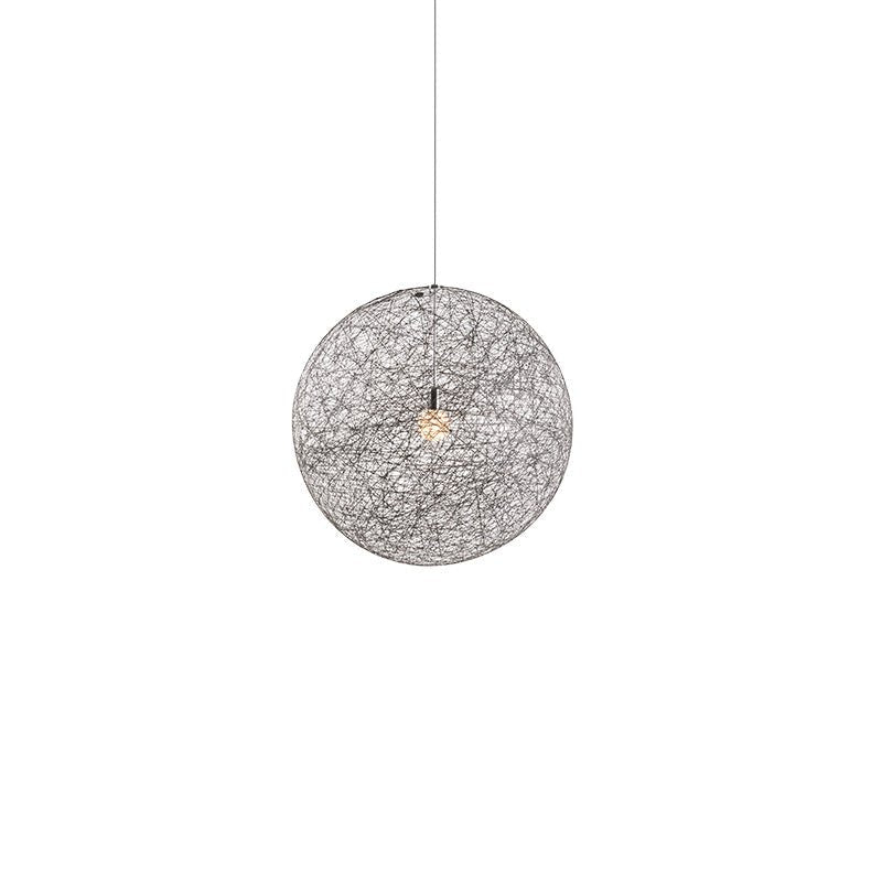 Spherical Woven Pendant Light