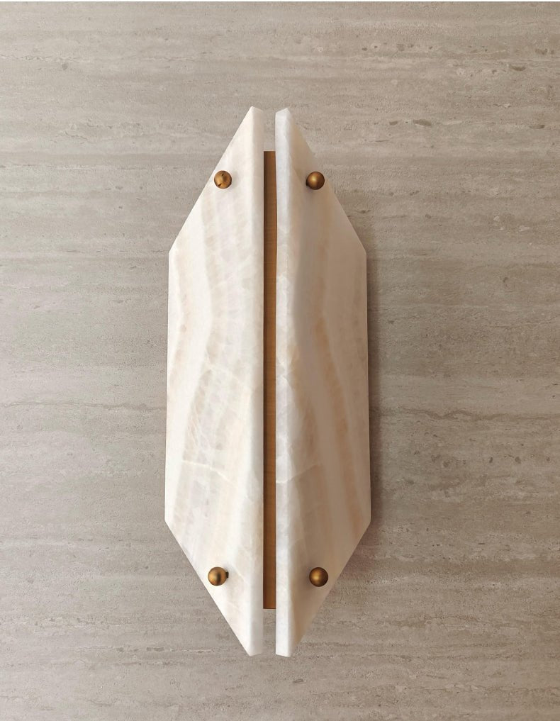 Crest Alabaster Wall Lamp