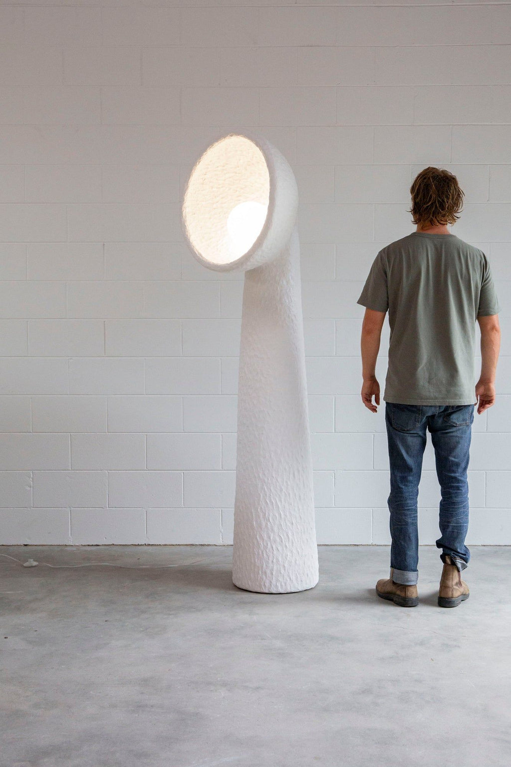 Echo Sculptural Floor Lamp