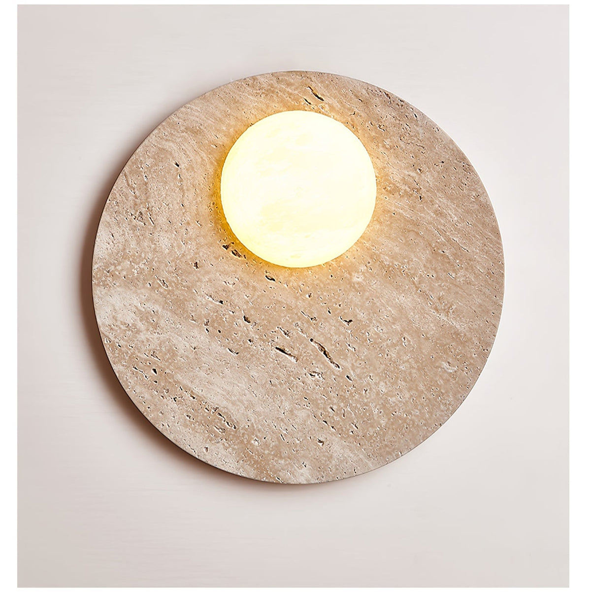 Moonwake Travertine Sconce