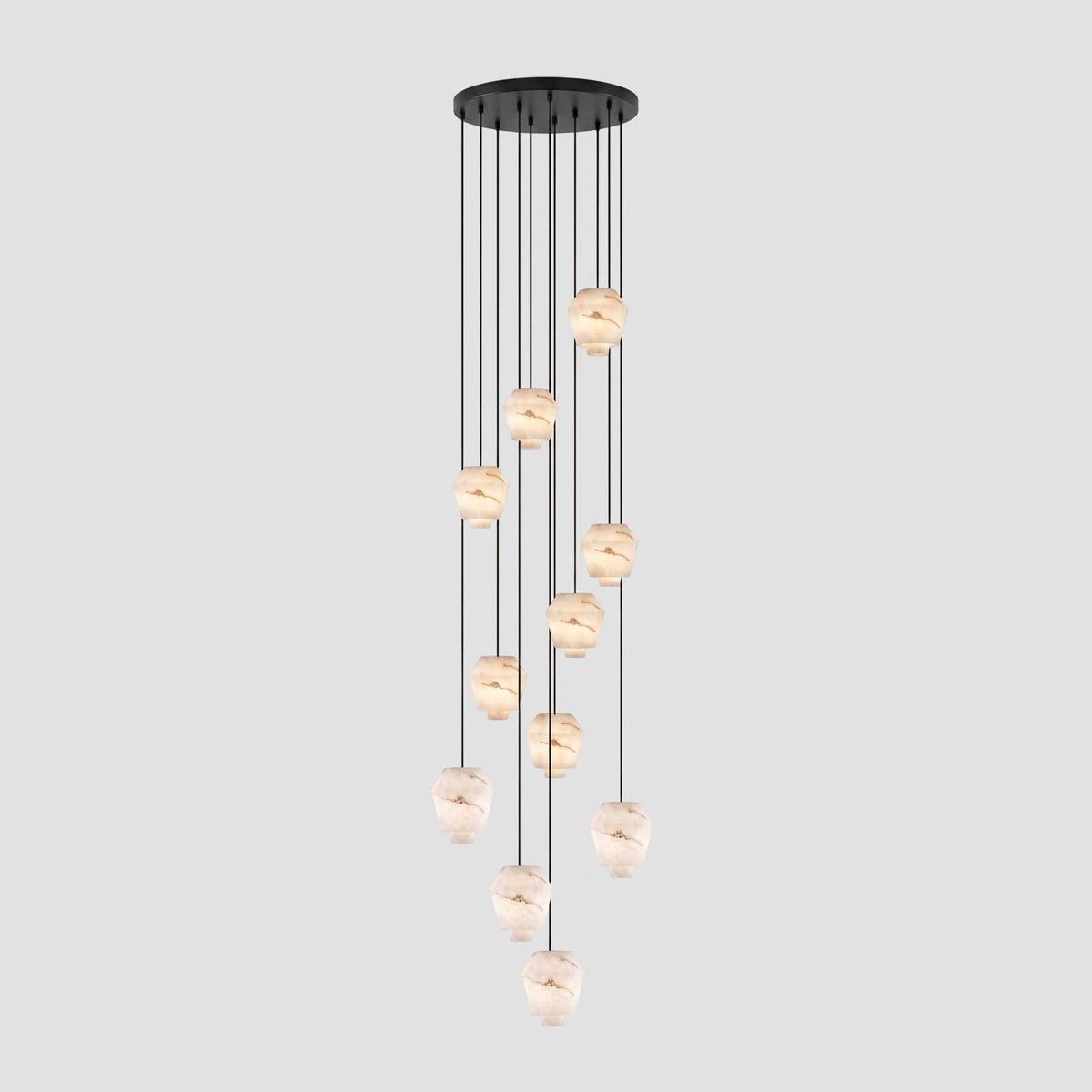 Elvian Alabaster Pendant Light
