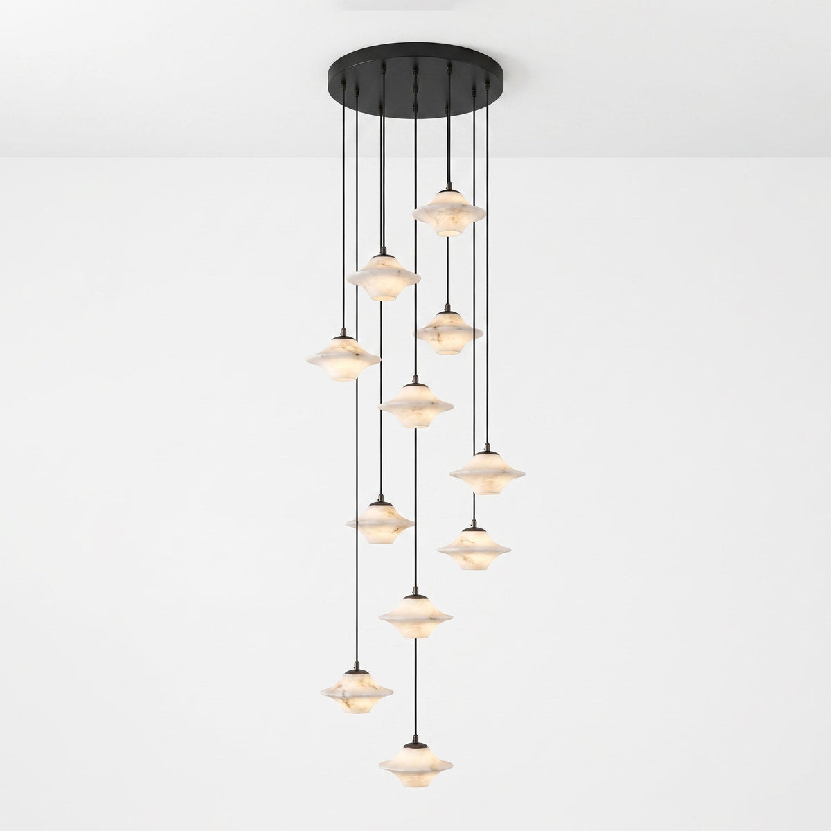 Saucer Alabaster Pendant Light