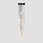 Elvian Alabaster Pendant Light