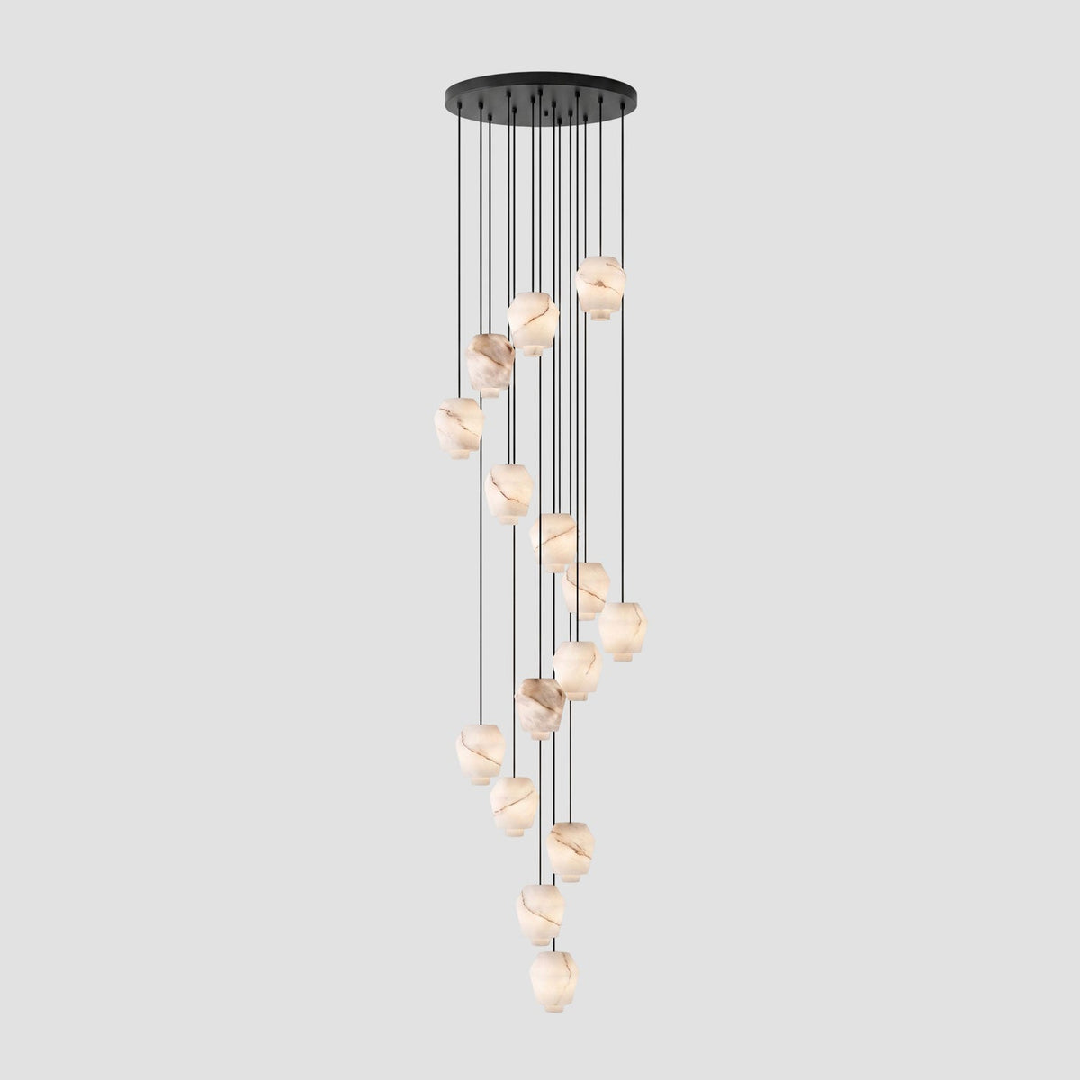 Elvian Alabaster Pendant Light
