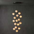 Sultana Alabaster Cluster Chandelier