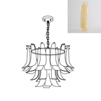 Murano Glass Leaf Chandelier