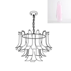 Murano Glass Leaf Chandelier