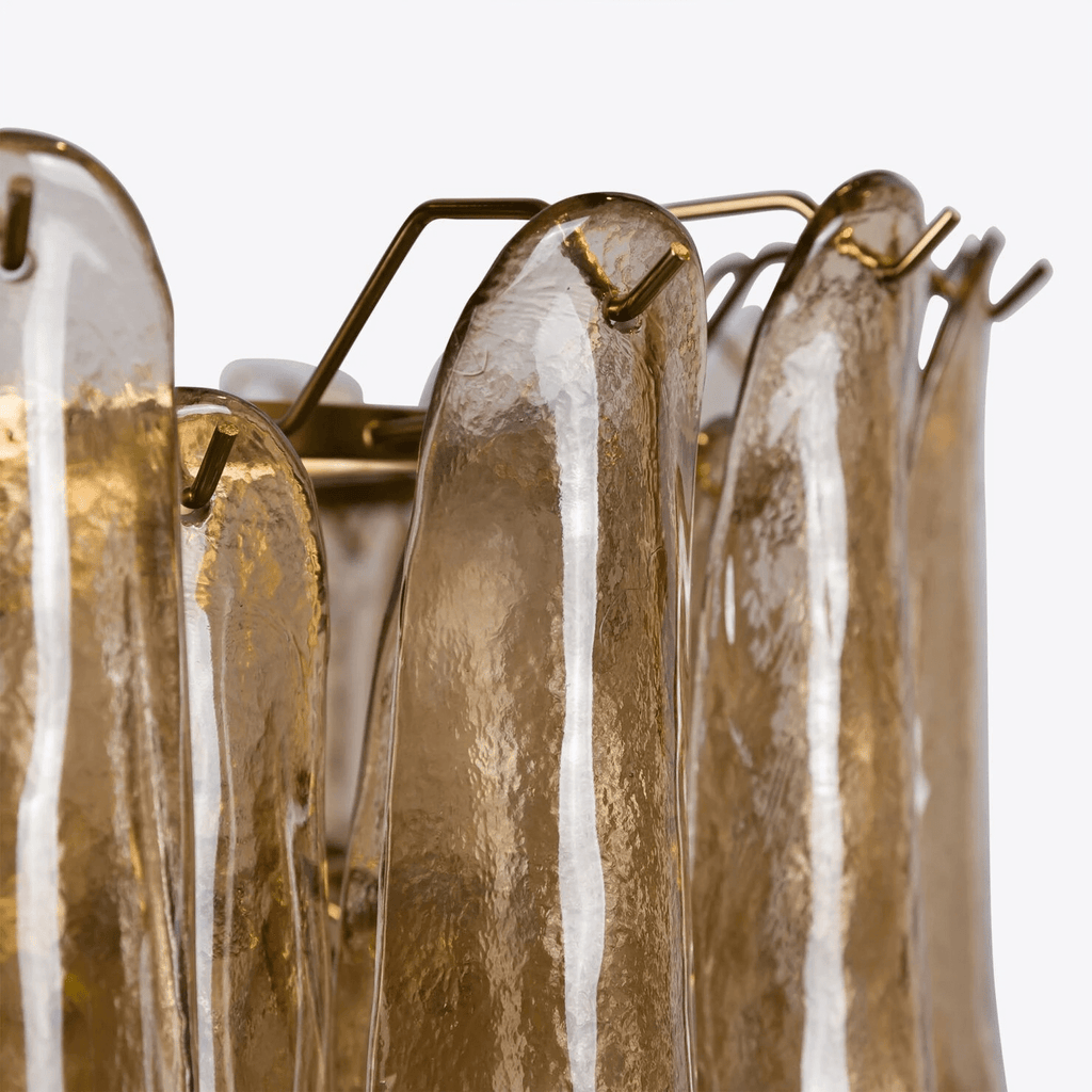 Amber Petalo Chandelier
