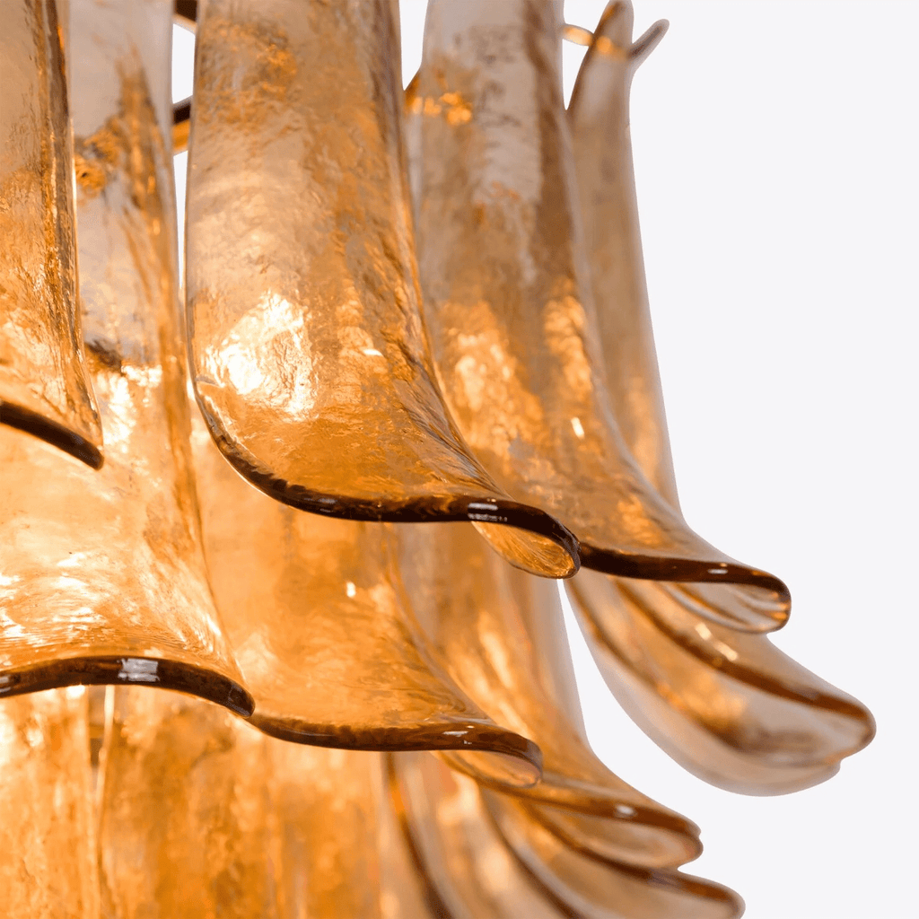 Amber Petalo Chandelier