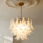 Murano Glass Leaf Chandelier