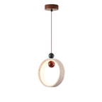 Ring & Bead Pendant Lamp