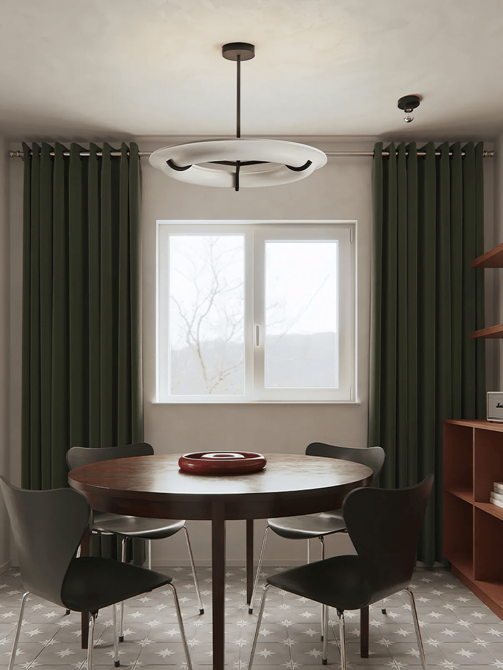 Carve Alabaster Pendant Light