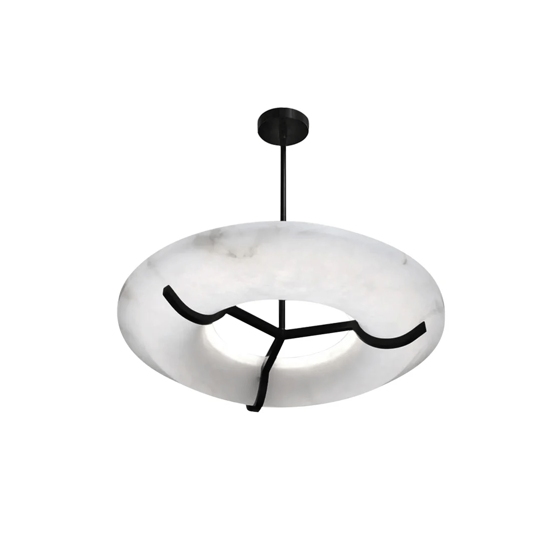 Carve Alabaster Pendant Light
