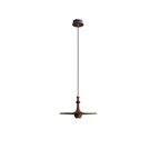 Wooden Spin Pendant Light