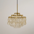 Teardrops Shell Chandelier