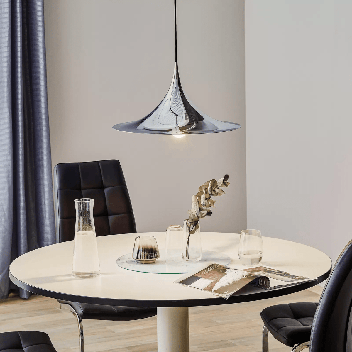 Semi Swag Pendant Light