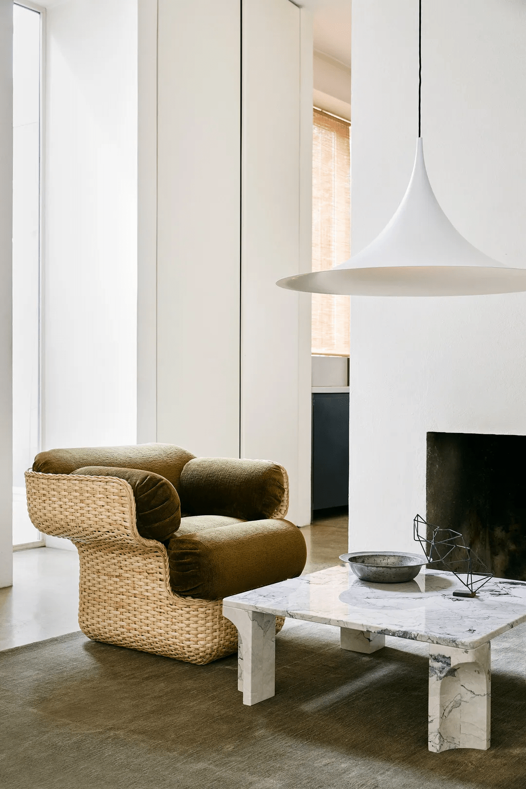 Semi Swag Pendant Light