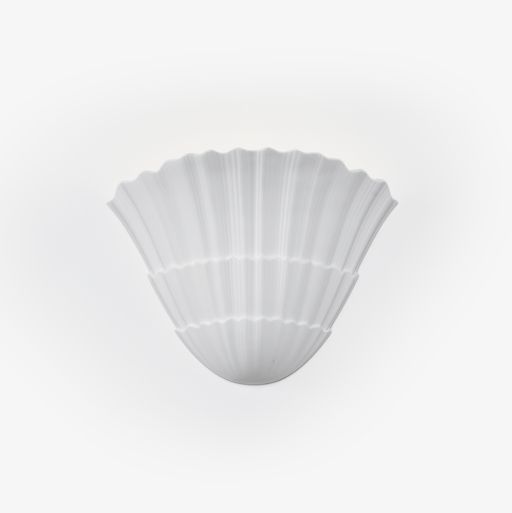 Pleated Shell Wall Light