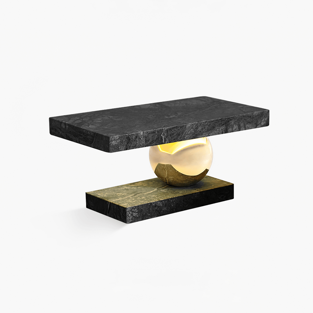 Levoro Stone Table Lamp