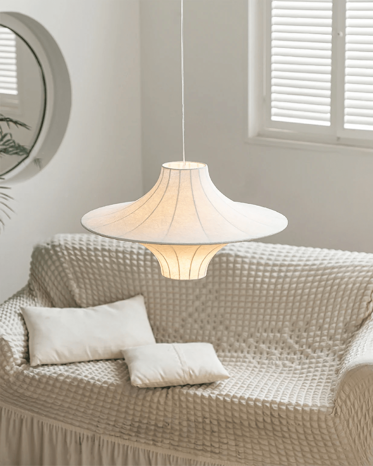 Caela Silk Pendant Lamp
