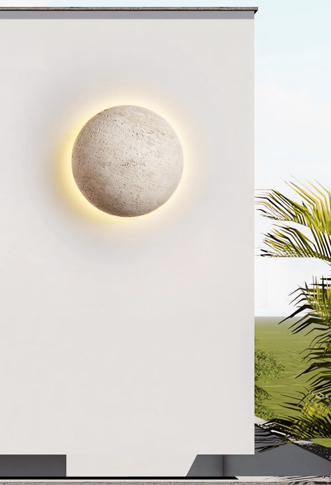 Pebble Stone Wall Light
