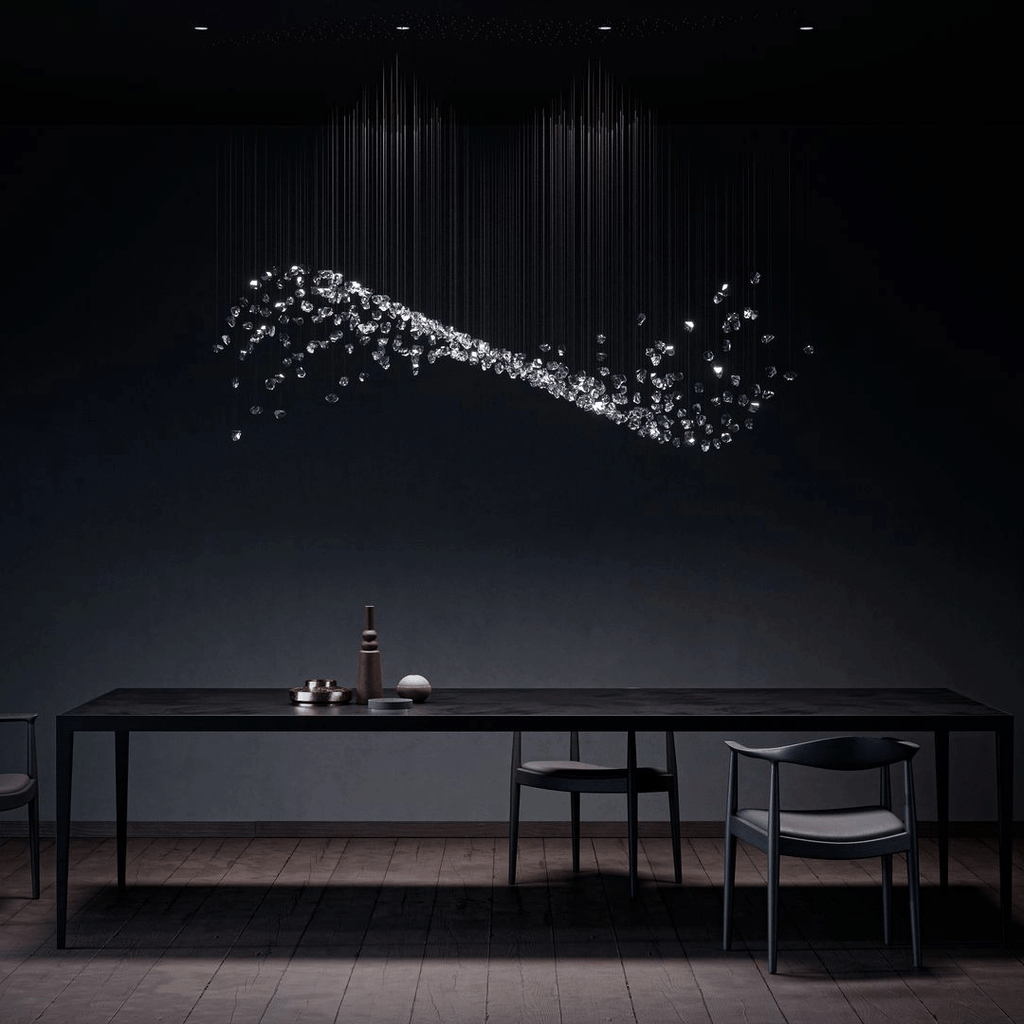 Raw Crystal Customize Chandelier