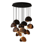 Orbit Fold Wood Pendant Light