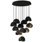 Orbit Fold Wood Pendant Light