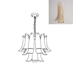 Murano Glass Leaf Chandelier