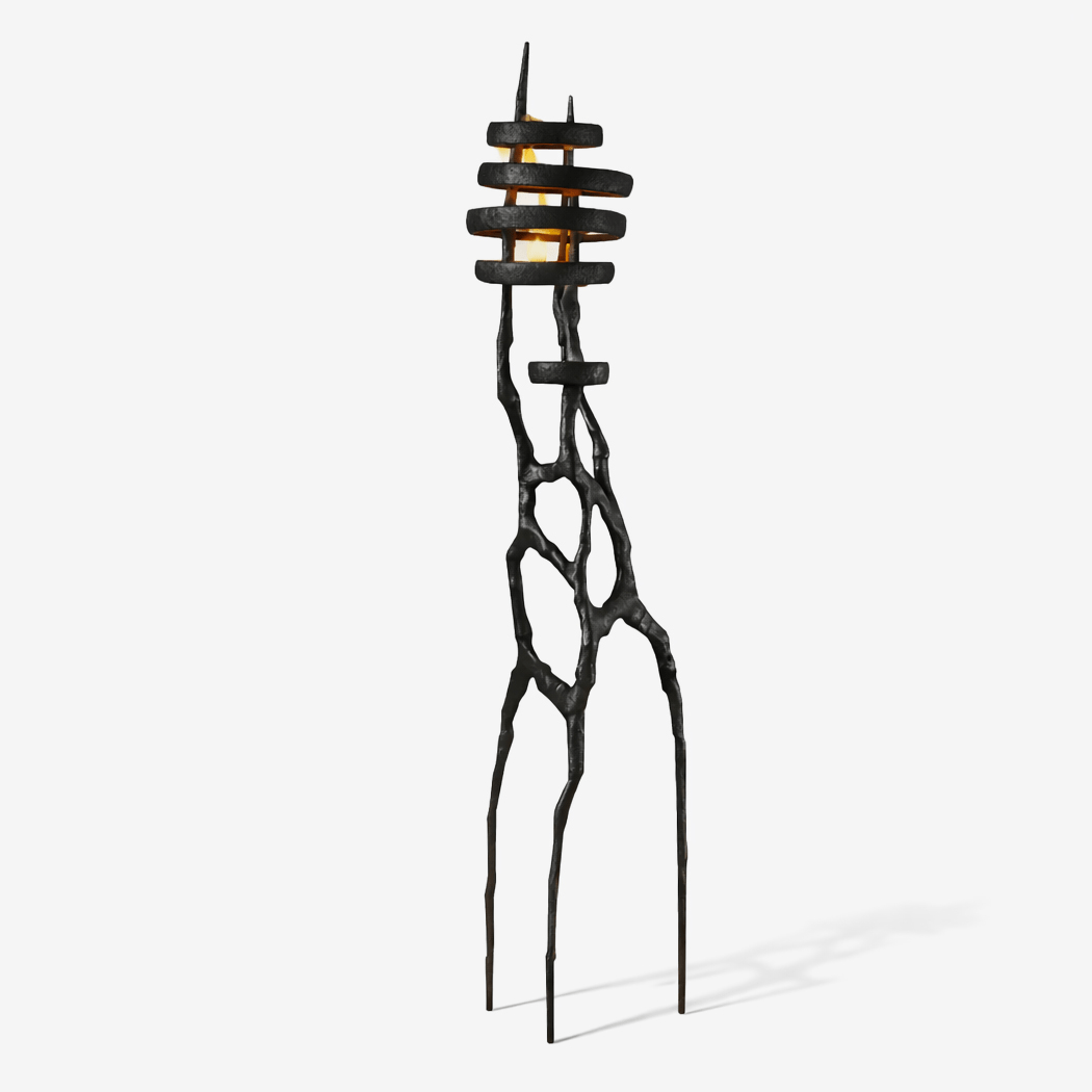 Vortex Sculpture Floor Lamp
