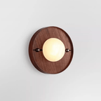Bezel Alabaster Wall Lamp