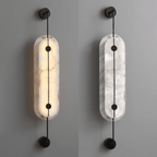 Solvane Alabaster Wall Sconce