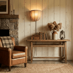 Sienna Linen Plug-in Wall Sconce
