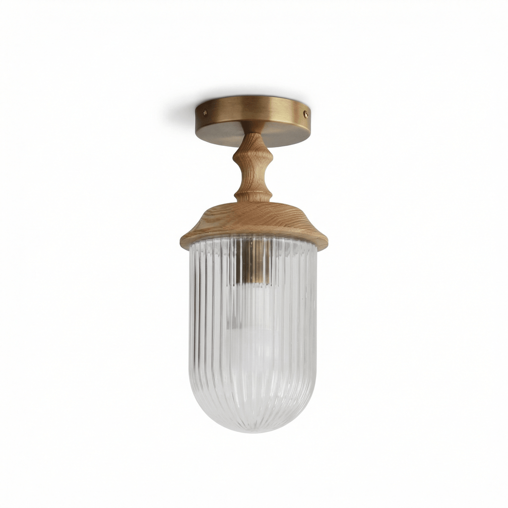 Sylvan Wood Rim Ceiling Lamp