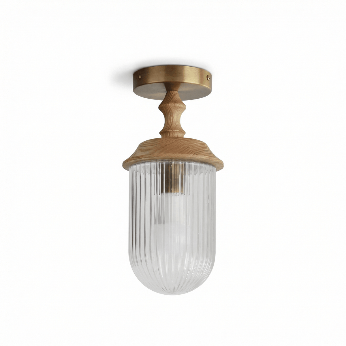 Sylvan Wood Rim Ceiling Lamp