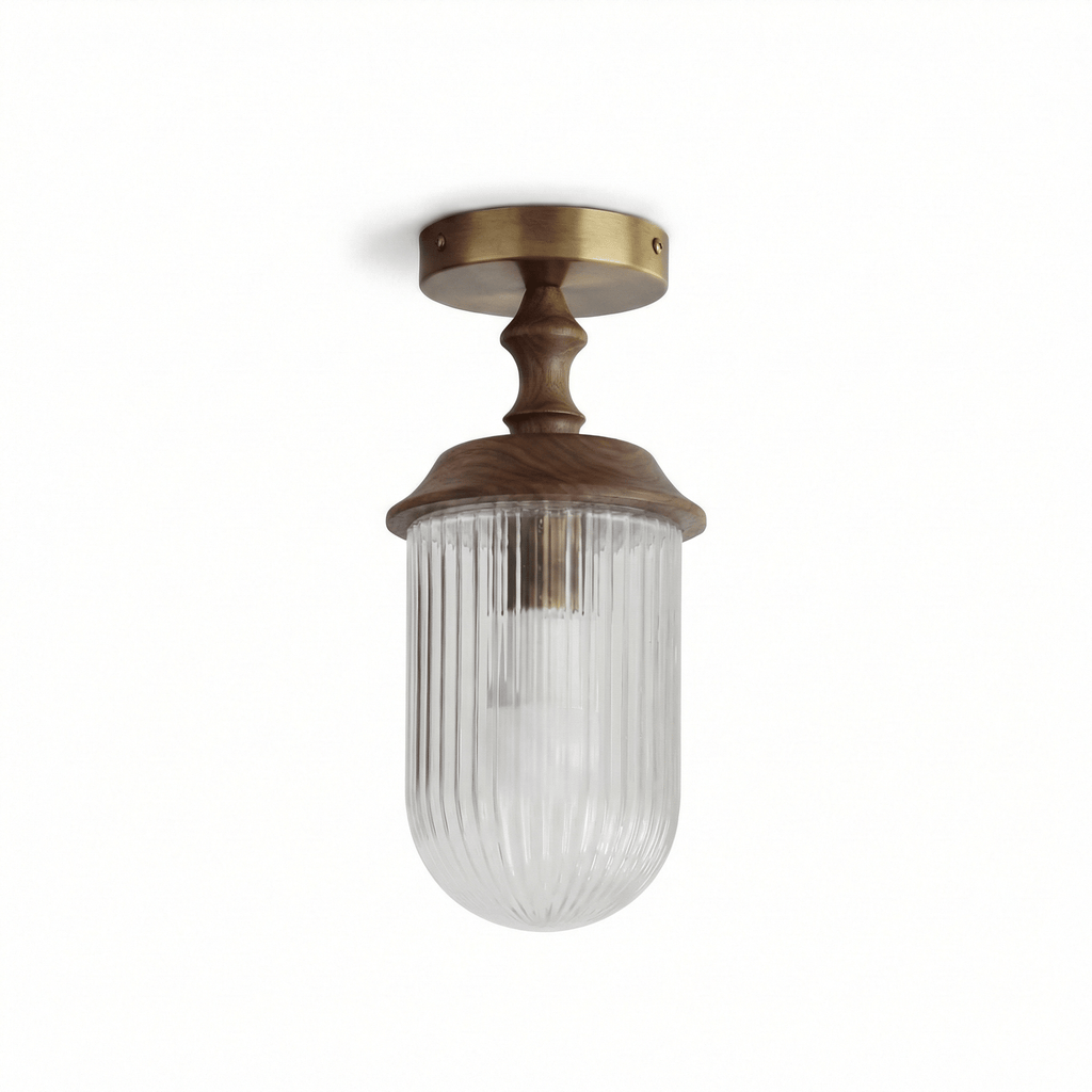 Sylvan Wood Rim Ceiling Lamp