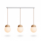 Elowen Fluted Opal Pendant Lamp