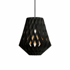 Origami Wood Pendant Lamp