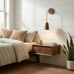 Norvyn Wood Drop Wall Lamp