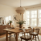 Soren Linen Geometric Pendant Lamp