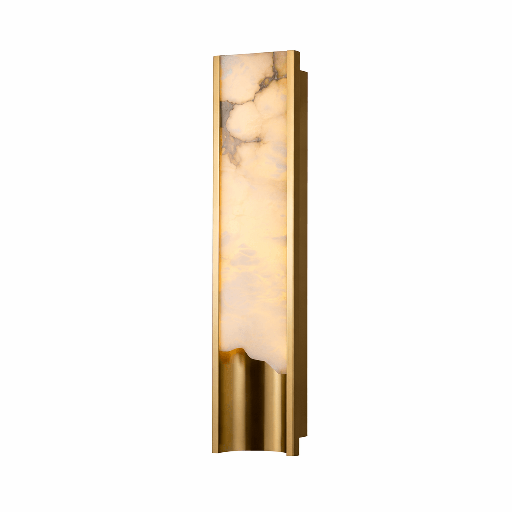 Aurelia Vein Alabaster Wall Light