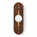 Bezel Alabaster Wall Lamp