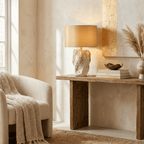 Ostreya Coral-Texture Ceramic Table Lamp