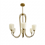 Tulip Gold Chandelier