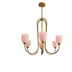 Tulip Gold Chandelier