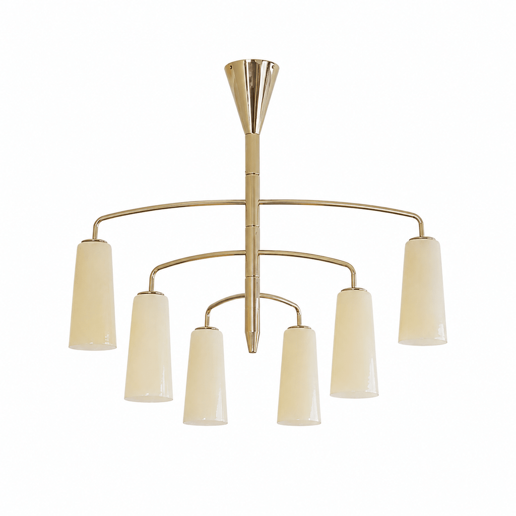 Spiral Tiered Chandelier