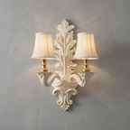 Amelie Resin Leaf Wall Sconce